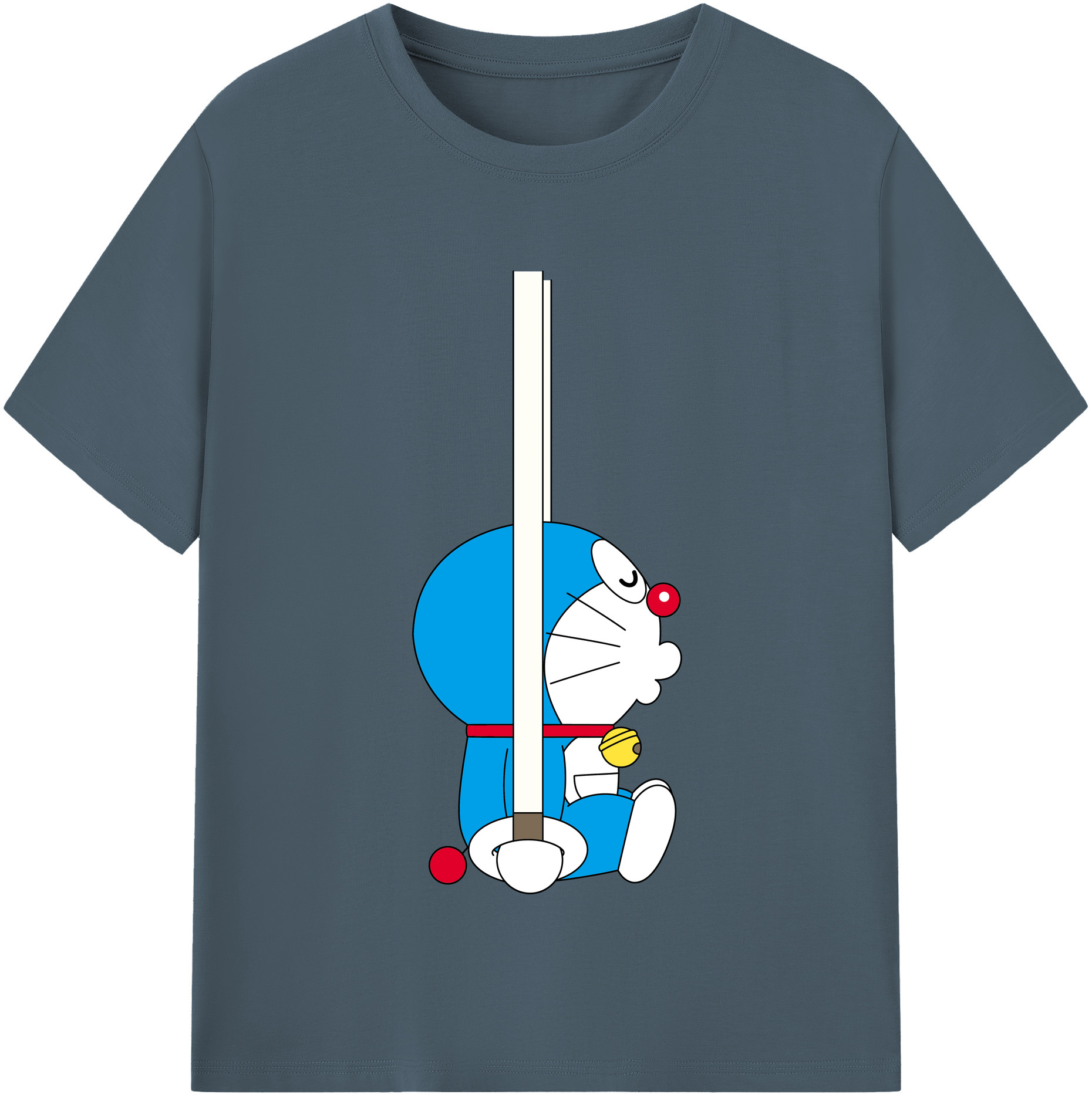 （画像用） ドラえもん Doraemon 綿100％半袖Tシャツ（フロントプリント）